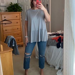 Urban outfitters peplum top